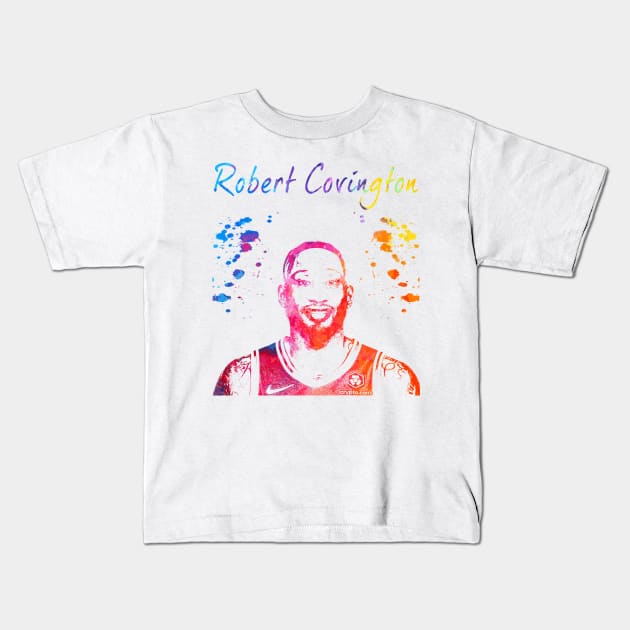 Robert Covington Kids T-Shirt by Moreno Art